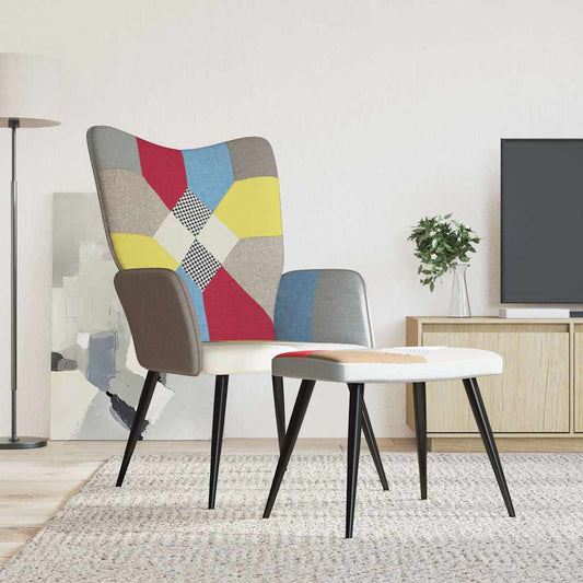 Lænestol Stof Patchwork - Hovedbillede