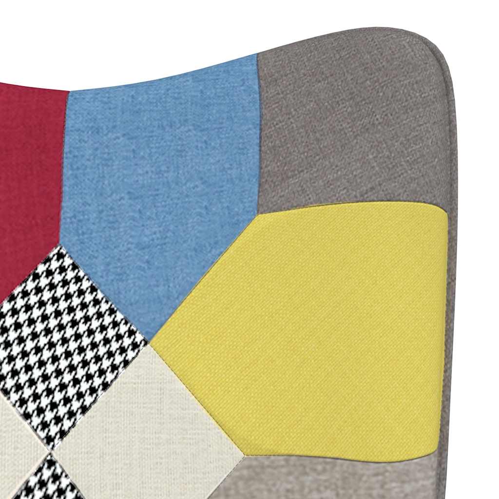 Lænestol Stof Patchwork - Billede 5