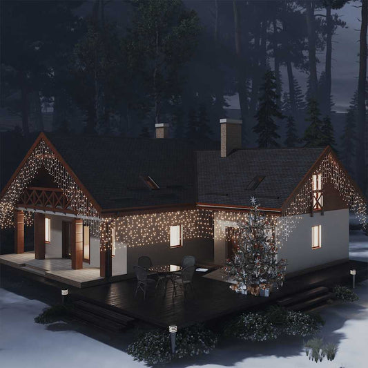 Lysgardin 10 M 400 Led'er 8 Funktioner