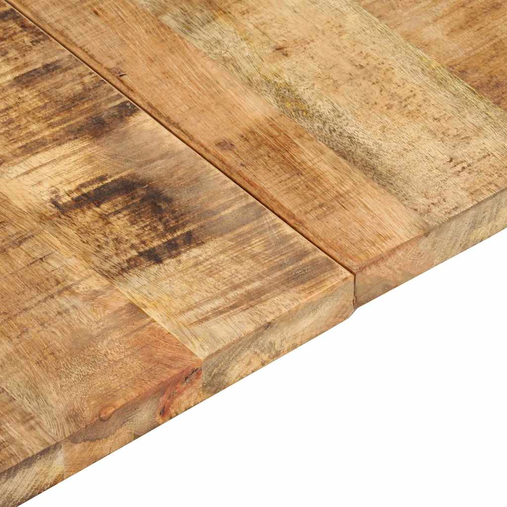 Bordplade 140x60x(2,5-2,7) Cm Ru Mangotræ - Billede 5