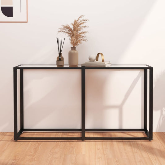 Konsolbord 140X35X75,5 Cm Hærdet Glas