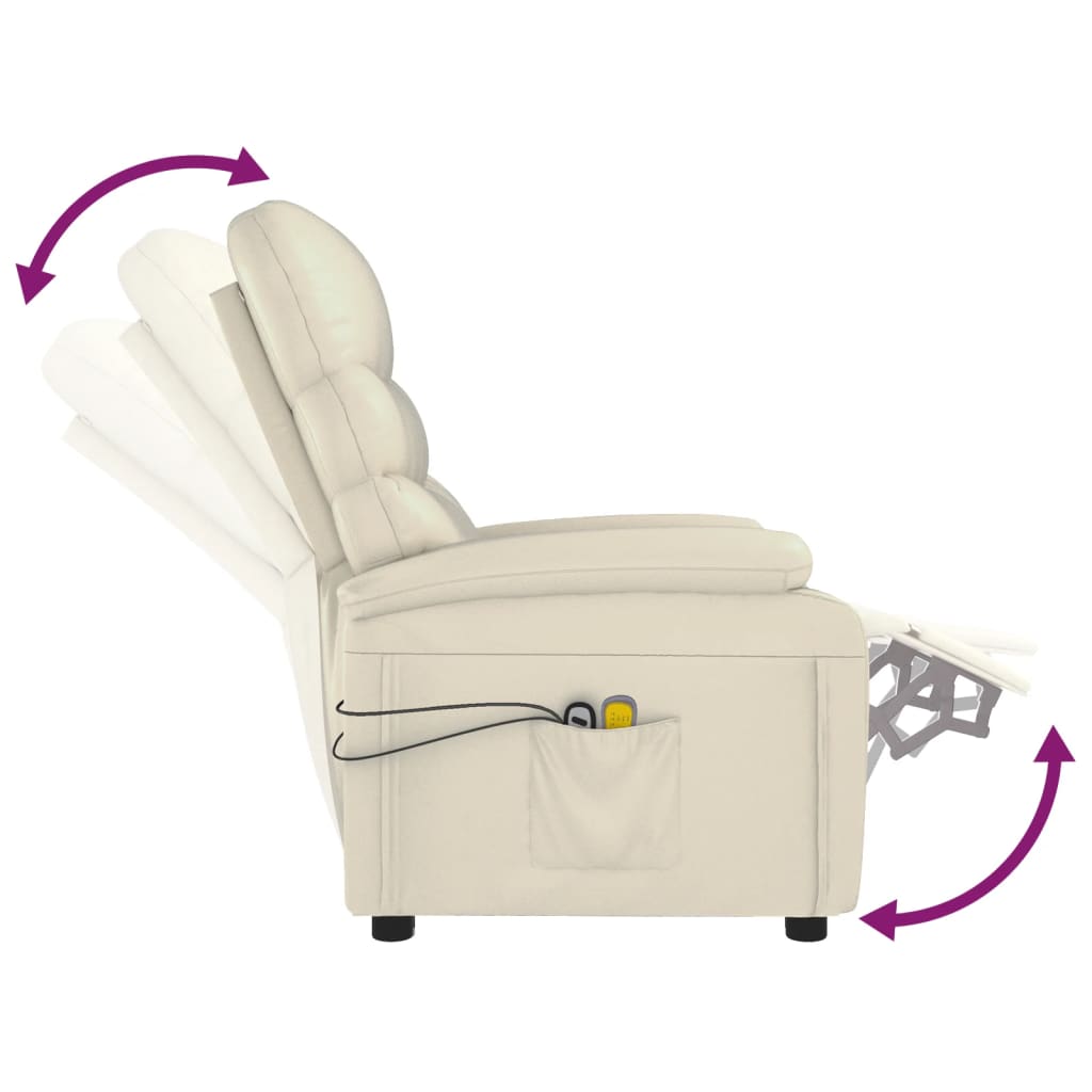 Eldrevet Massagestol Kunstlæder