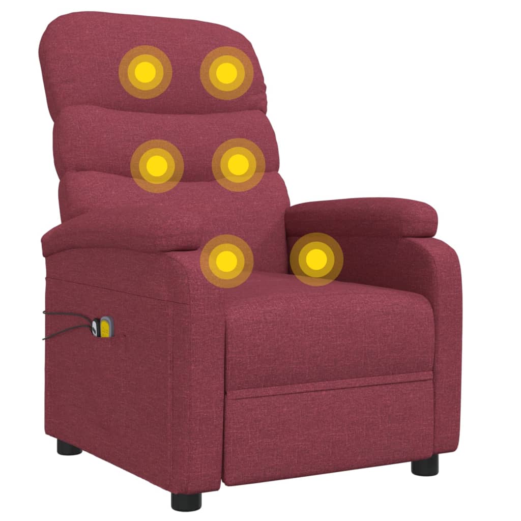 Eldrevet Massagestol Stof