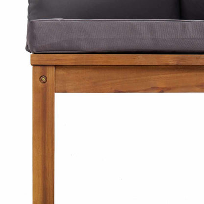 Hjørnedele Til Sofa 2 Stk Massivt Akacietræ