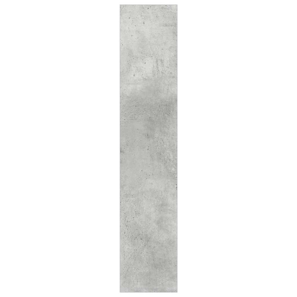 Væghængte Skoskabe 2 Stk. 60x18x90 Cm Spånplade Betongrå - Billede 7