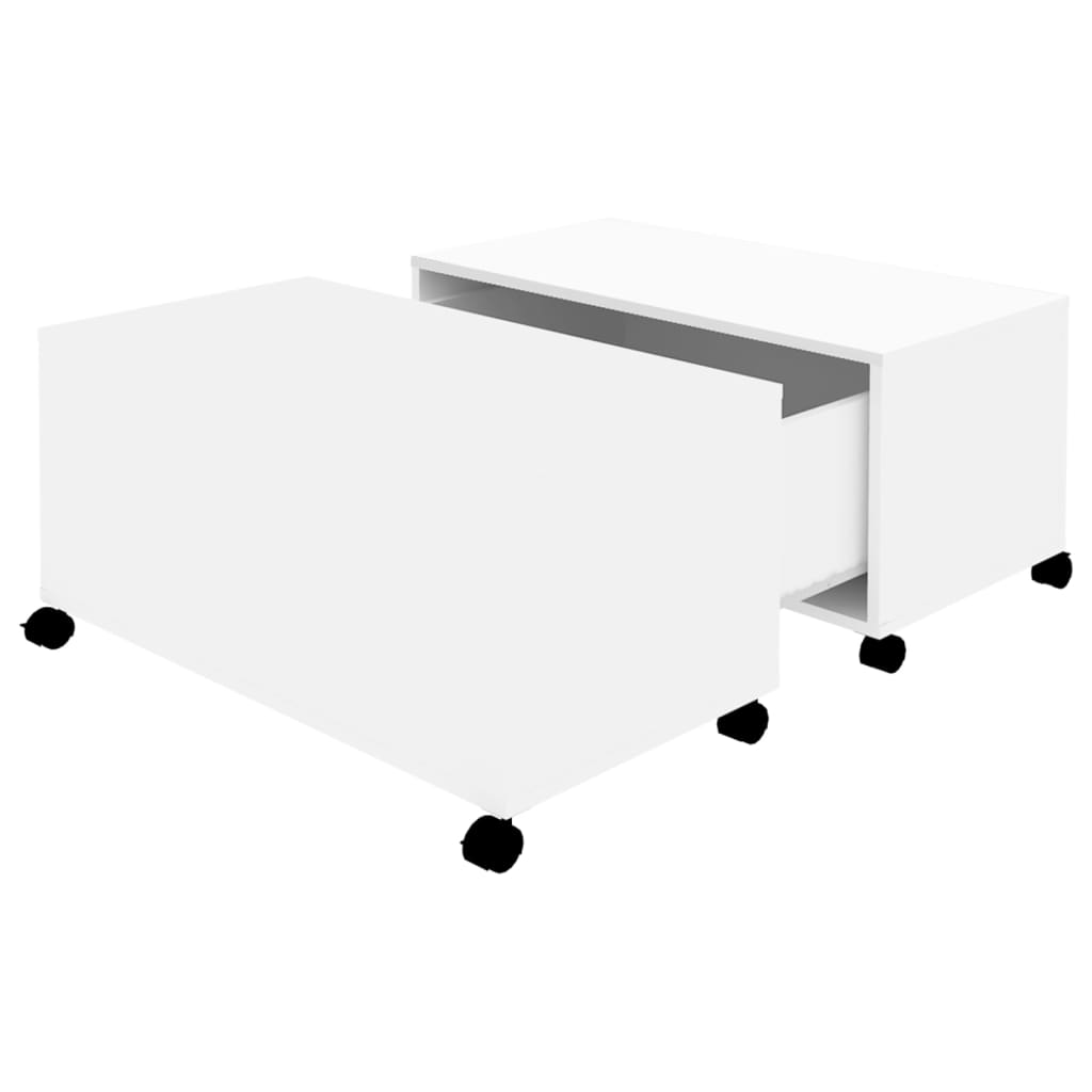 Sofabord 75X75X38 Cm Konstrueret Træ