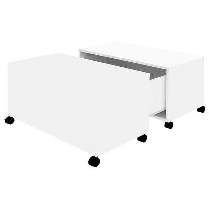 Sofabord 75X75X38 Cm Konstrueret Træ