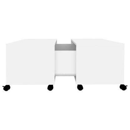 Sofabord 75X75X38 Cm Konstrueret Træ