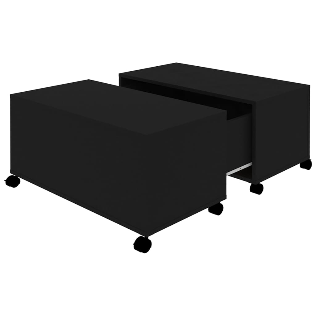 Sofabord 75X75X38 Cm Konstrueret Træ