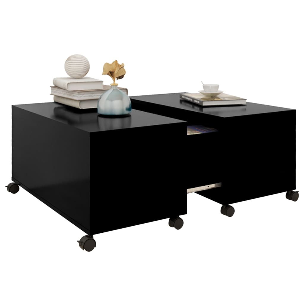 Sofabord 75X75X38 Cm Konstrueret Træ