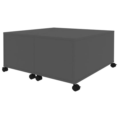 Sofabord 75X75X38 Cm Konstrueret Træ