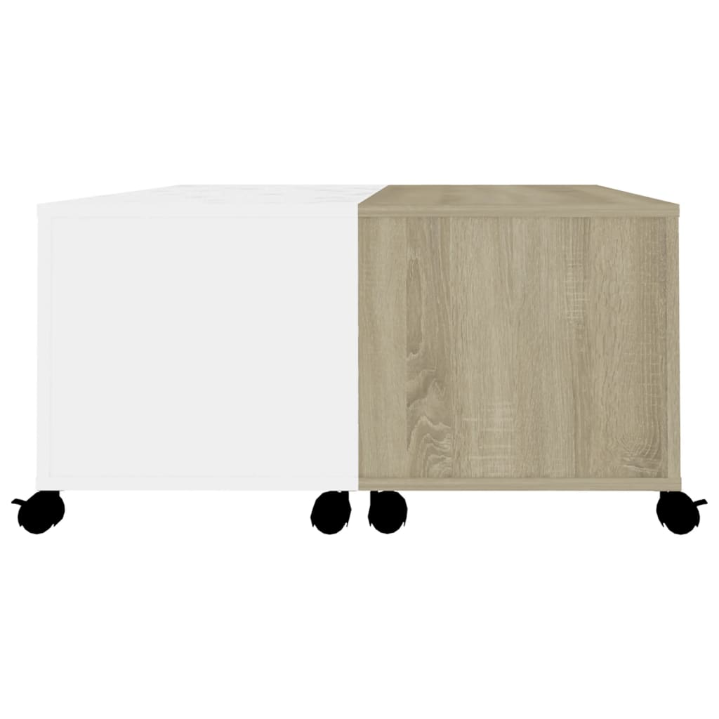Sofabord 75X75X38 Cm Konstrueret Træ