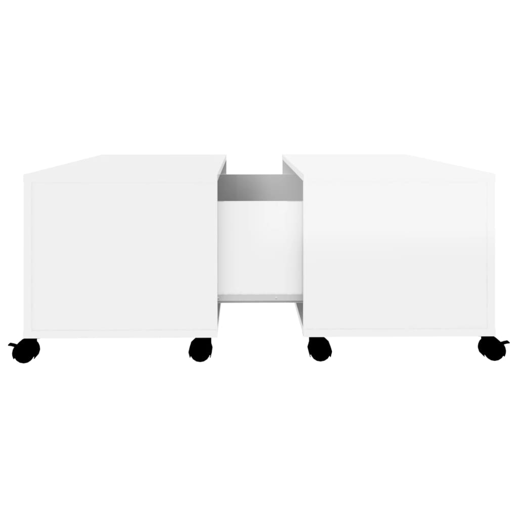 Sofabord 75X75X38 Cm Konstrueret Træ