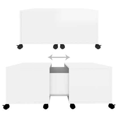 Sofabord 75X75X38 Cm Konstrueret Træ