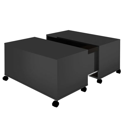 Sofabord 75X75X38 Cm Konstrueret Træ