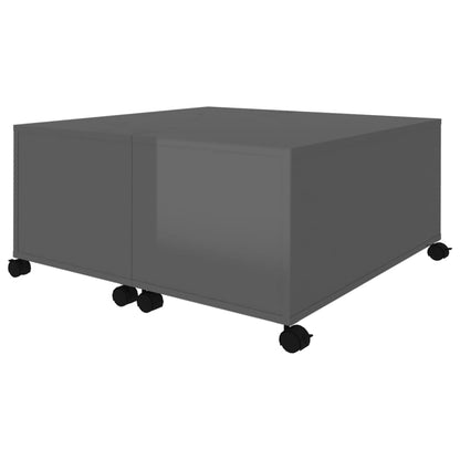 Sofabord 75X75X38 Cm Konstrueret Træ