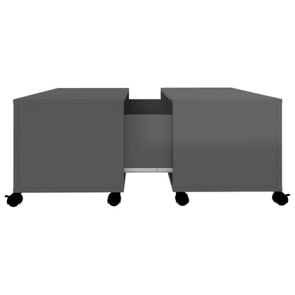 Sofabord 75X75X38 Cm Konstrueret Træ