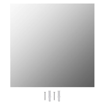 Vægspejl Med Led-lys Firkantet Glas - Billede 7