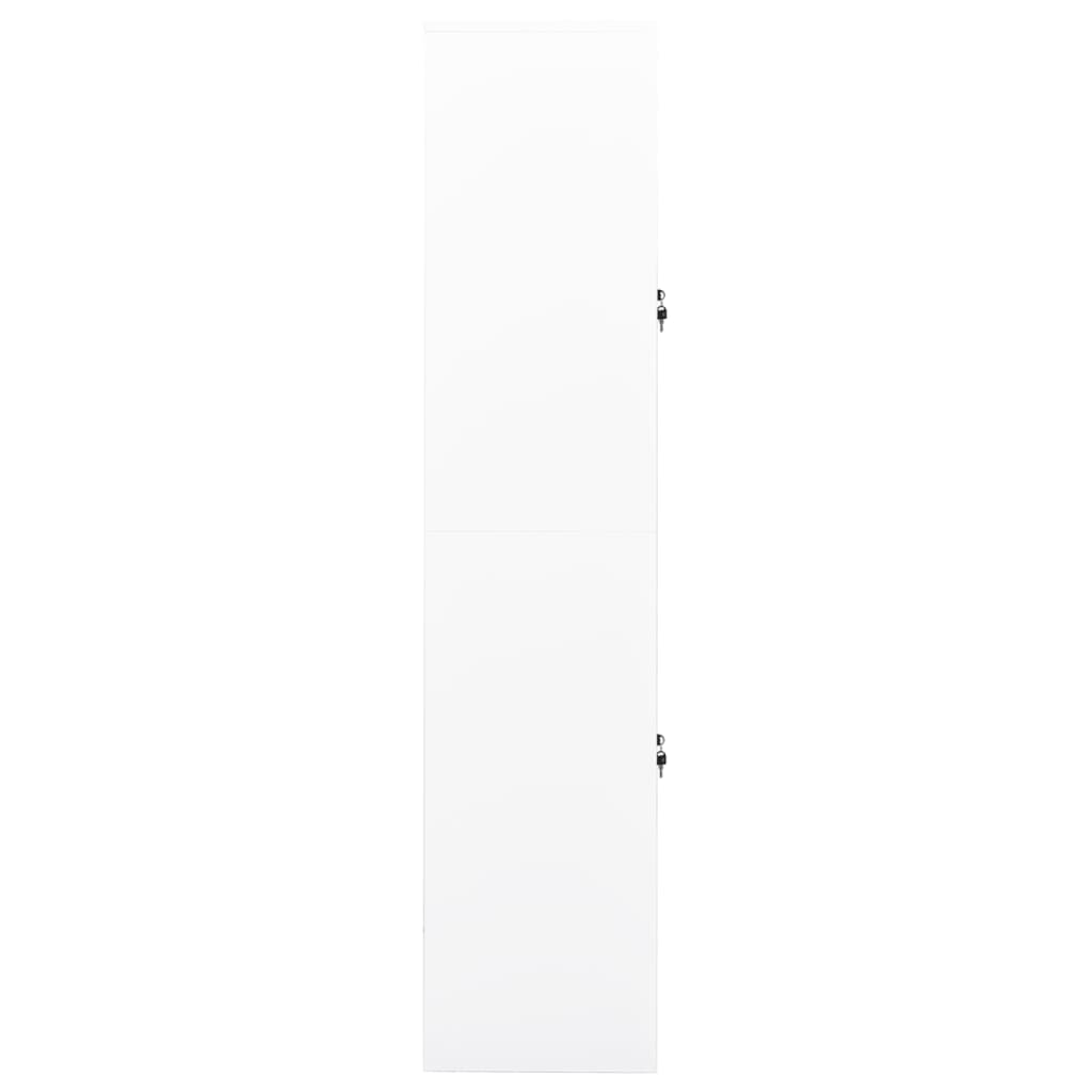 Kontorskab 90X40X180 Cm Stål