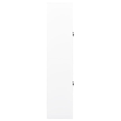 Kontorskab 90X40X180 Cm Stål