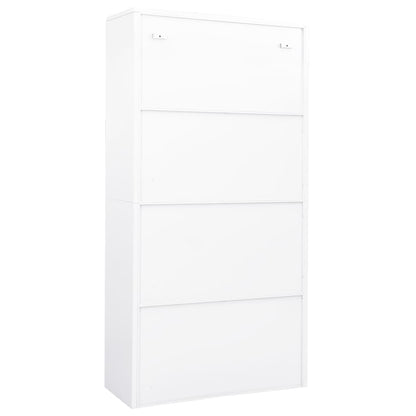 Kontorskab 90X40X180 Cm Stål