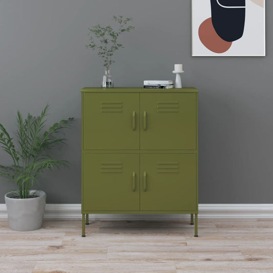 Opbevaringsskab 80X35X101,5 Cm Stål