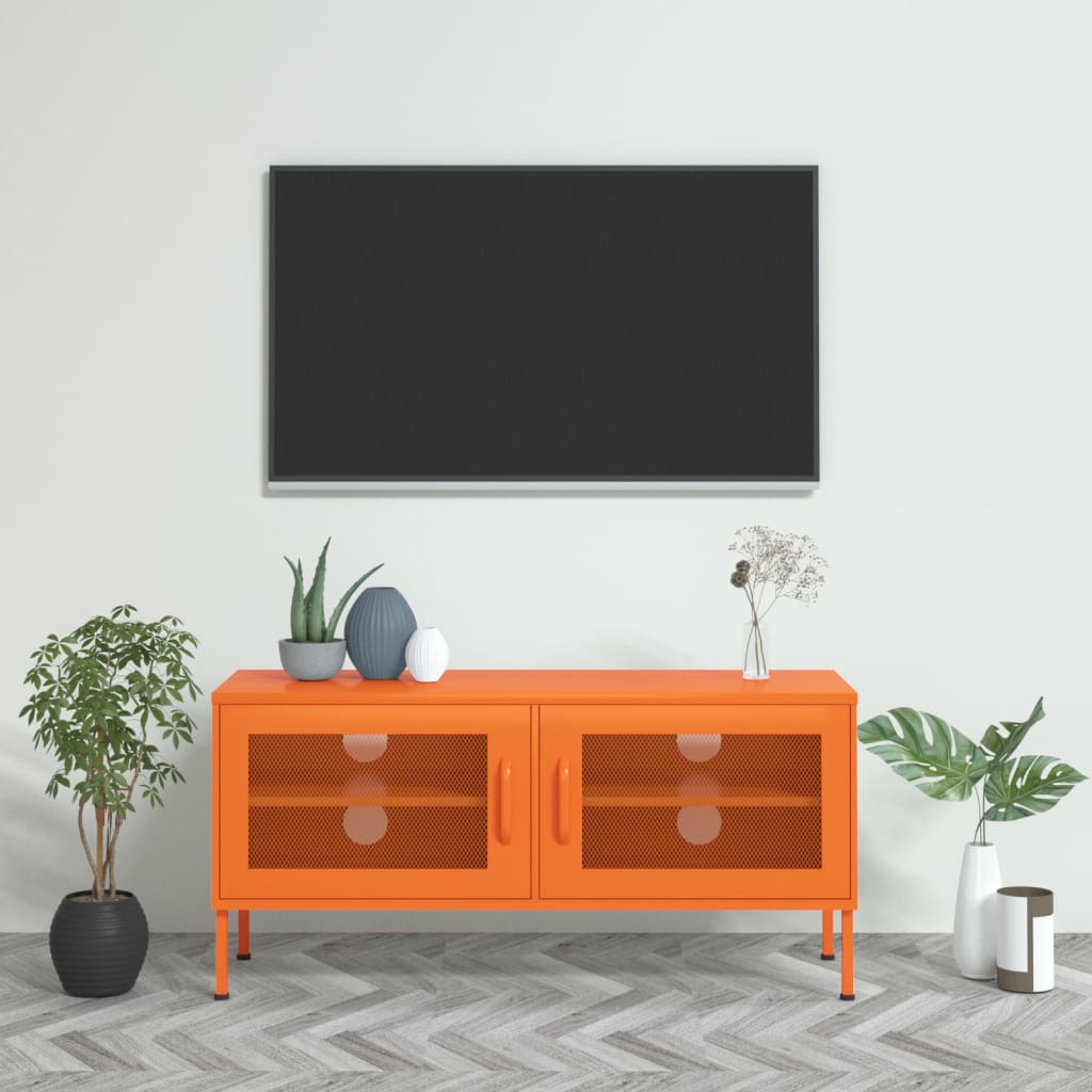 TV-skab 105x35x50 Cm Stål - Variant 336237