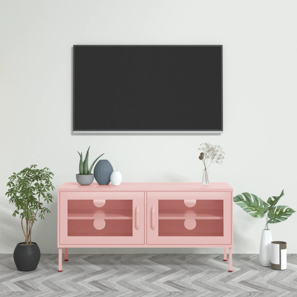 TV-skab 105x35x50 Cm Stål - Variant 336238