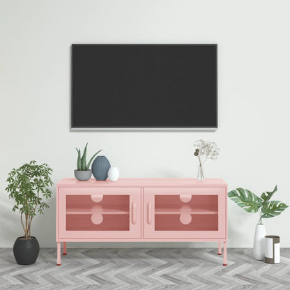 TV-skab 105x35x50 Cm Stål - Variant 336238