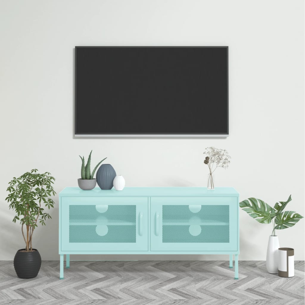TV-skab 105x35x50 Cm Stål - Variant 336239