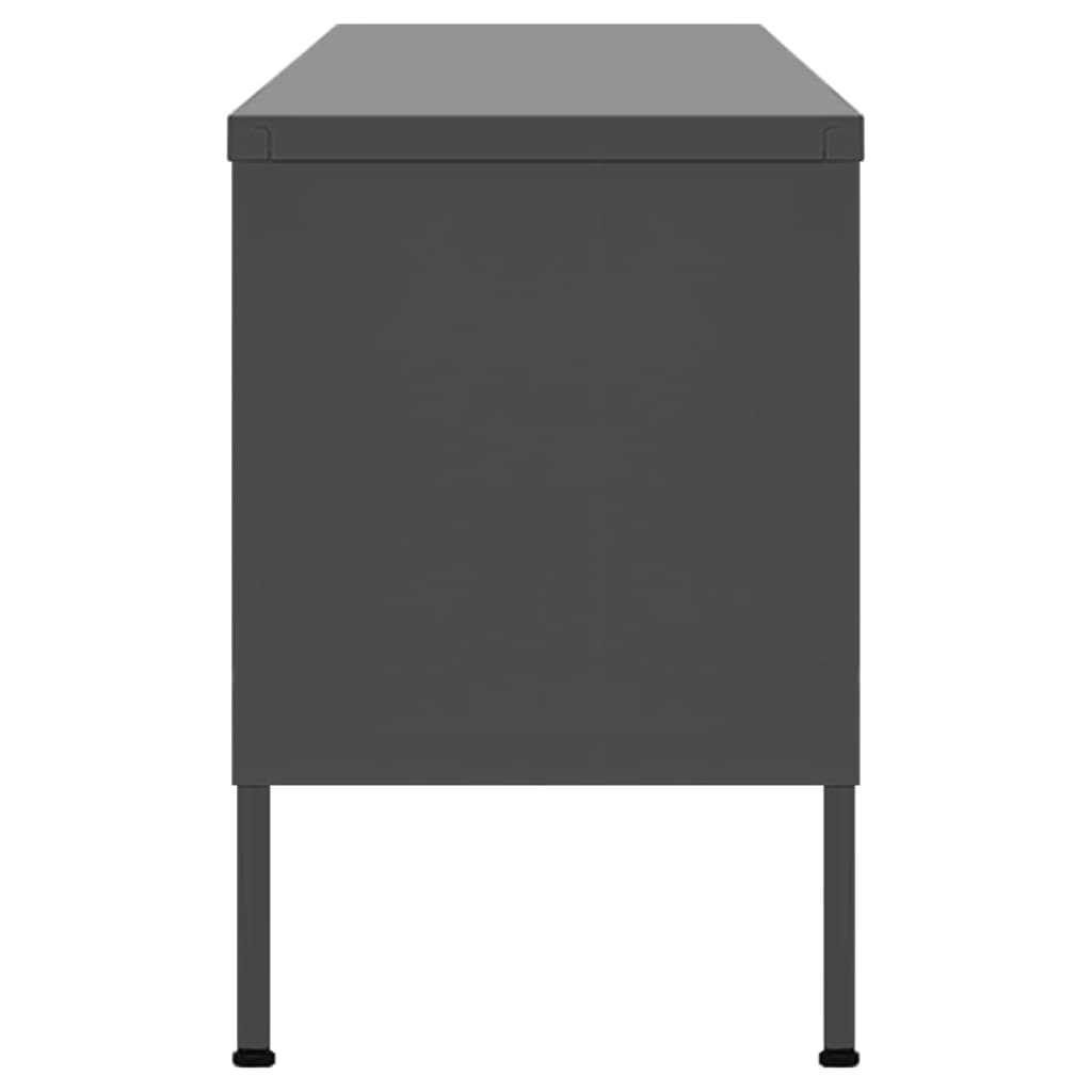 TV-skab 105x35x50 Cm Stål - Billede 4
