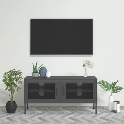 TV-skab 105x35x50 Cm Stål - Hovedbillede