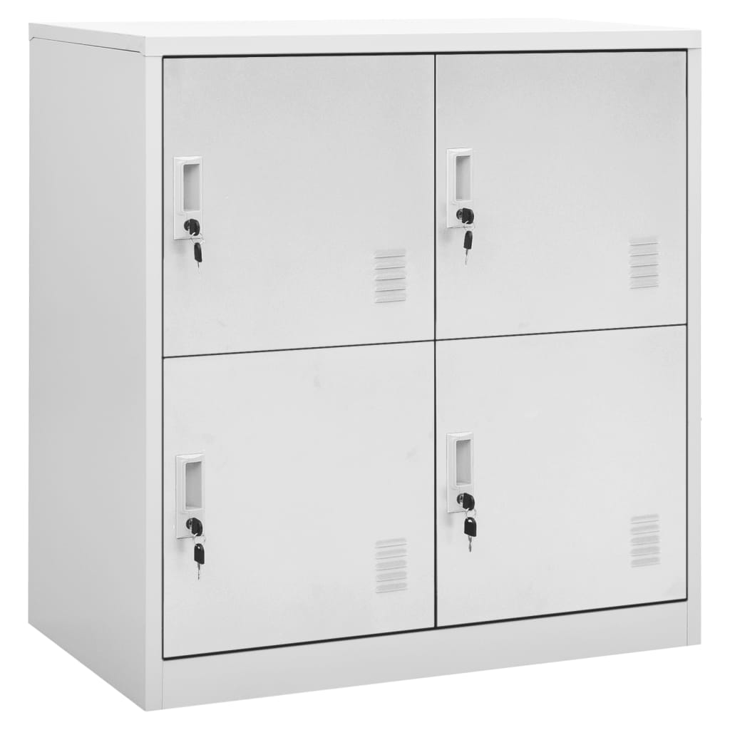 Skab 90x45x92,5 Cm Stål - Hovedbillede