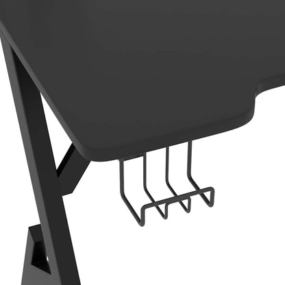 Gamerbord 90X60X75 Cm Y-Formede Ben Sort