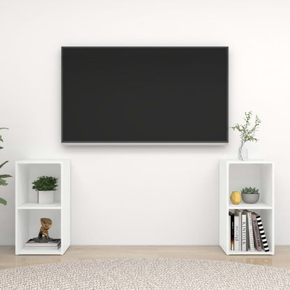 TV-skabe 2 Stk. Konstrueret Træ - Variant 3079898