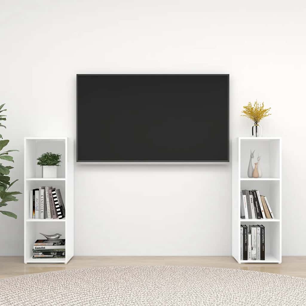 TV-skabe 2 Stk. Konstrueret Træ - Variant 3079907