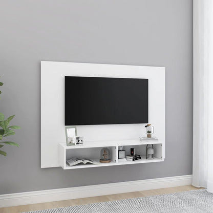 Væghængt Tv-Skab 102X23,5X90 Cm Konstrueret Træ