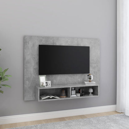 Væghængt Tv-Skab 102X23,5X90 Cm Konstrueret Træ