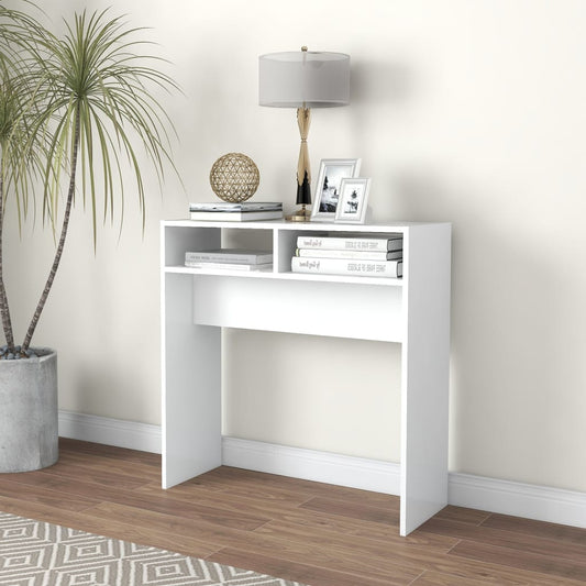 Konsolbord 78X30X80 Cm Konstrueret Træ