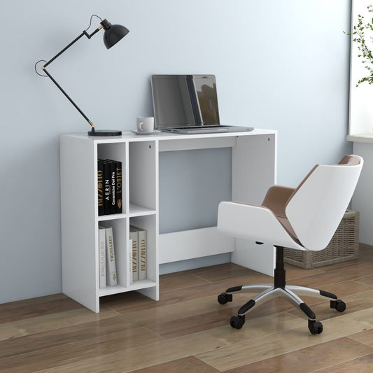 Skrivebord 102,5X35X75 Cm Konstrueret Træ