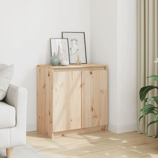 Skab 60X36X65 Cm Massivt Fyrretræ