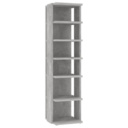 Skoskab 27,5x27x102 Cm Konstrueret Træ - Billede 2