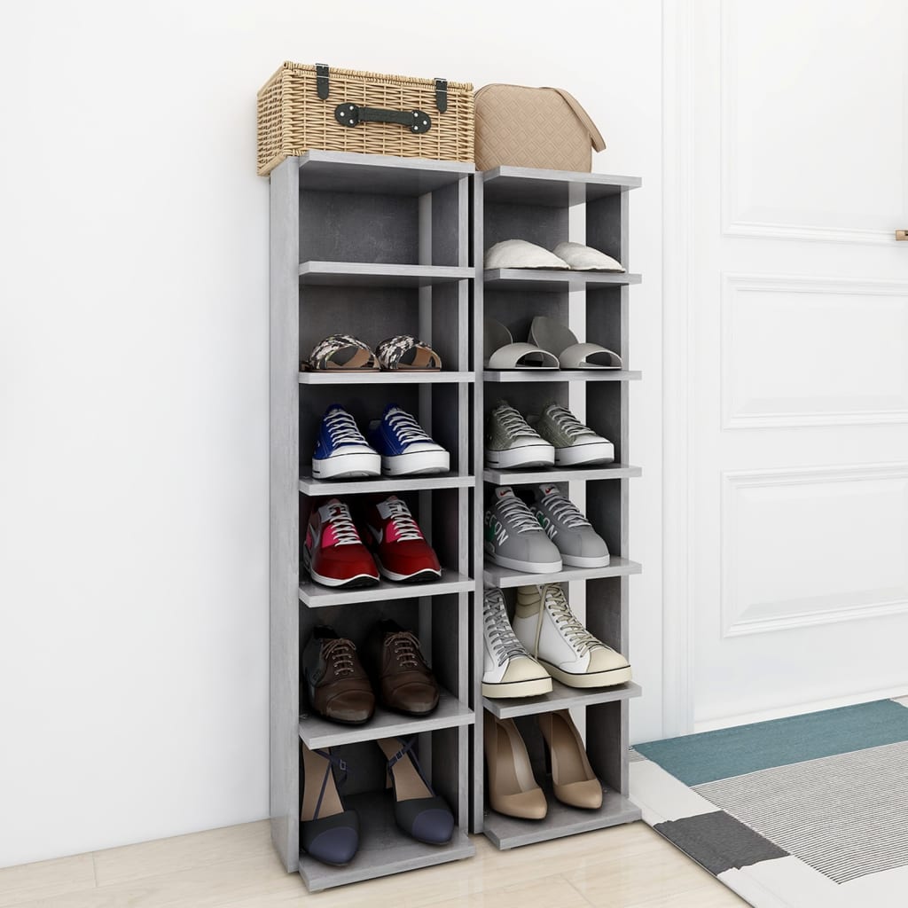 Skoskabe 27,5x27x102 Cm - Billede 3