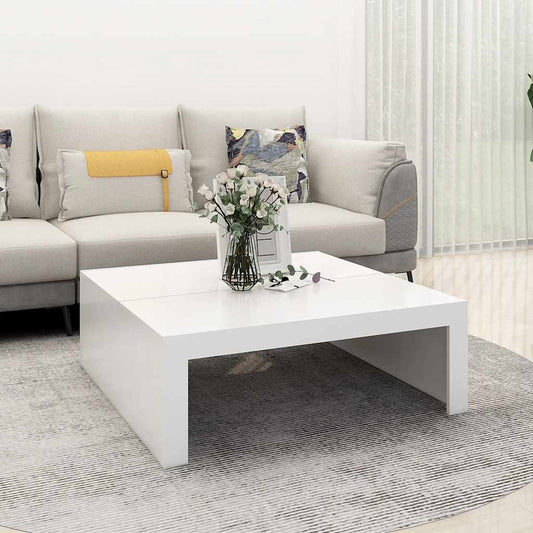 Sofabord 100X100X35 Cm Konstrueret Træ