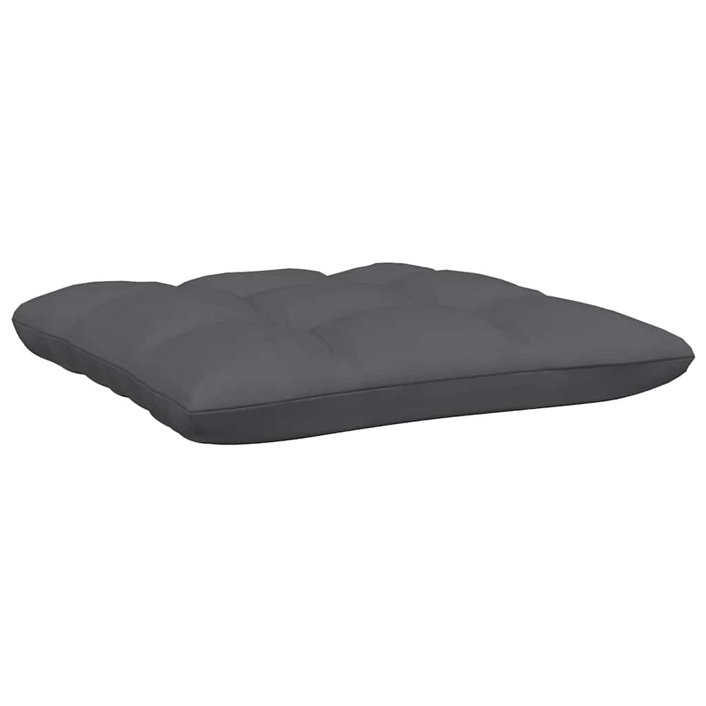 2-Personers Havesofa Med Hynder Massivt Fyrretræ Hvid