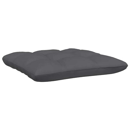 2-Personers Havesofa Med Hynder Massivt Fyrretræ Hvid