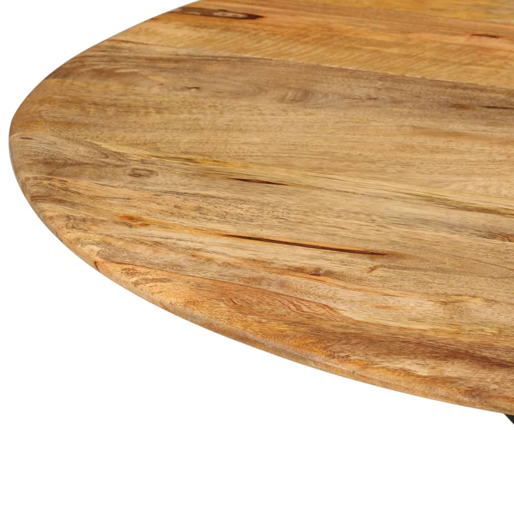 Spisebord Ø110x78 Cm Massivt - billede 3
