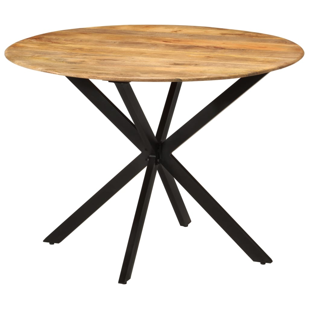 Spisebord Ø110x78 Cm Massivt - billede 8