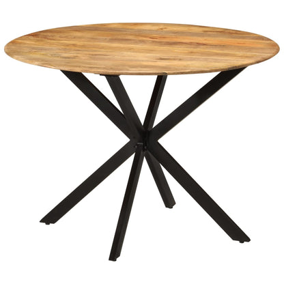 Spisebord Ø110x78 Cm Massivt - billede 8