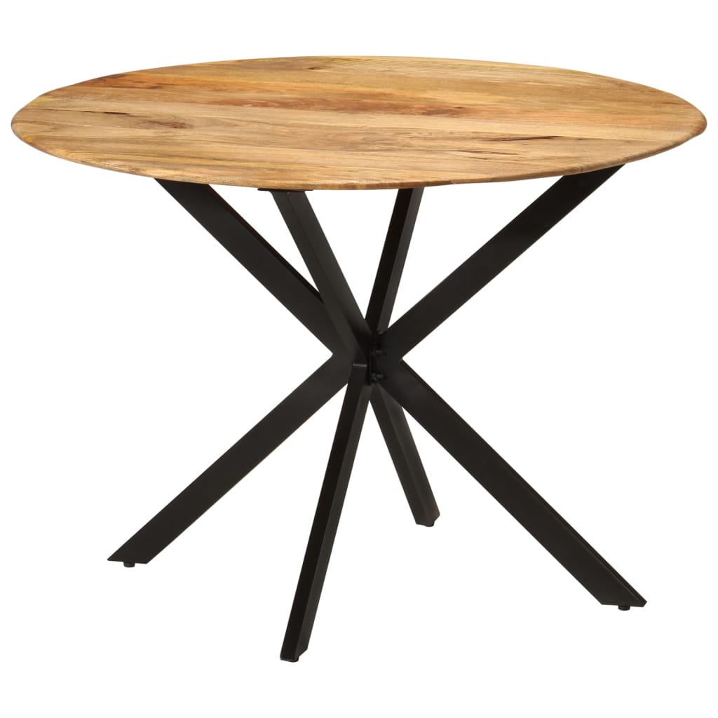 Spisebord Ø110x78 Cm Massivt - billede 9